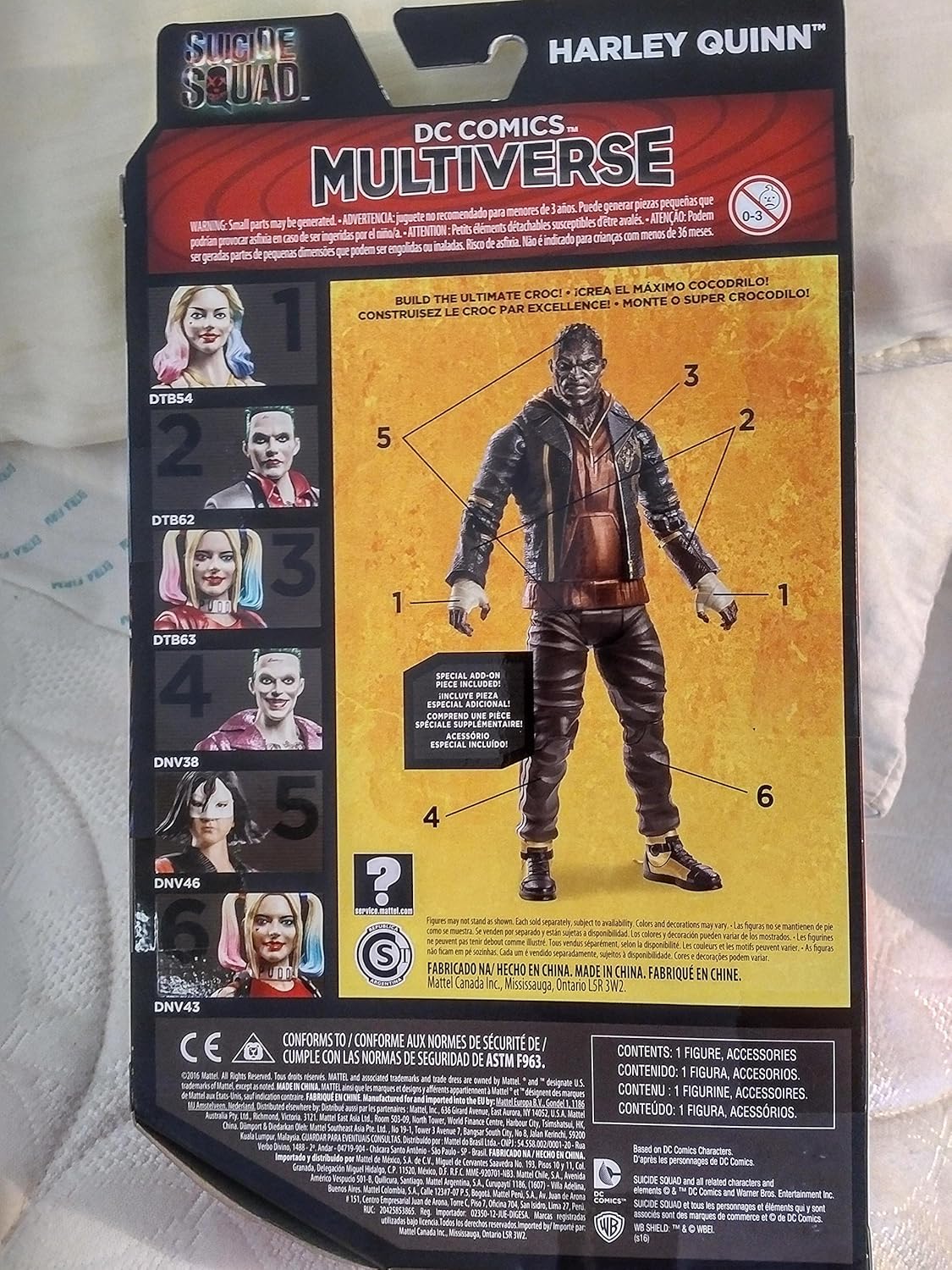 DC Multiverse, Suicide Squad, Harley Quinn Exclusive Action Figure, 6 Inches