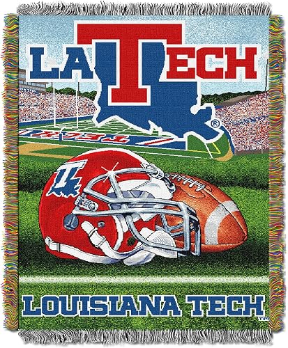 Northwest Louisiana Tech Bulldogs Tapestry Throw
