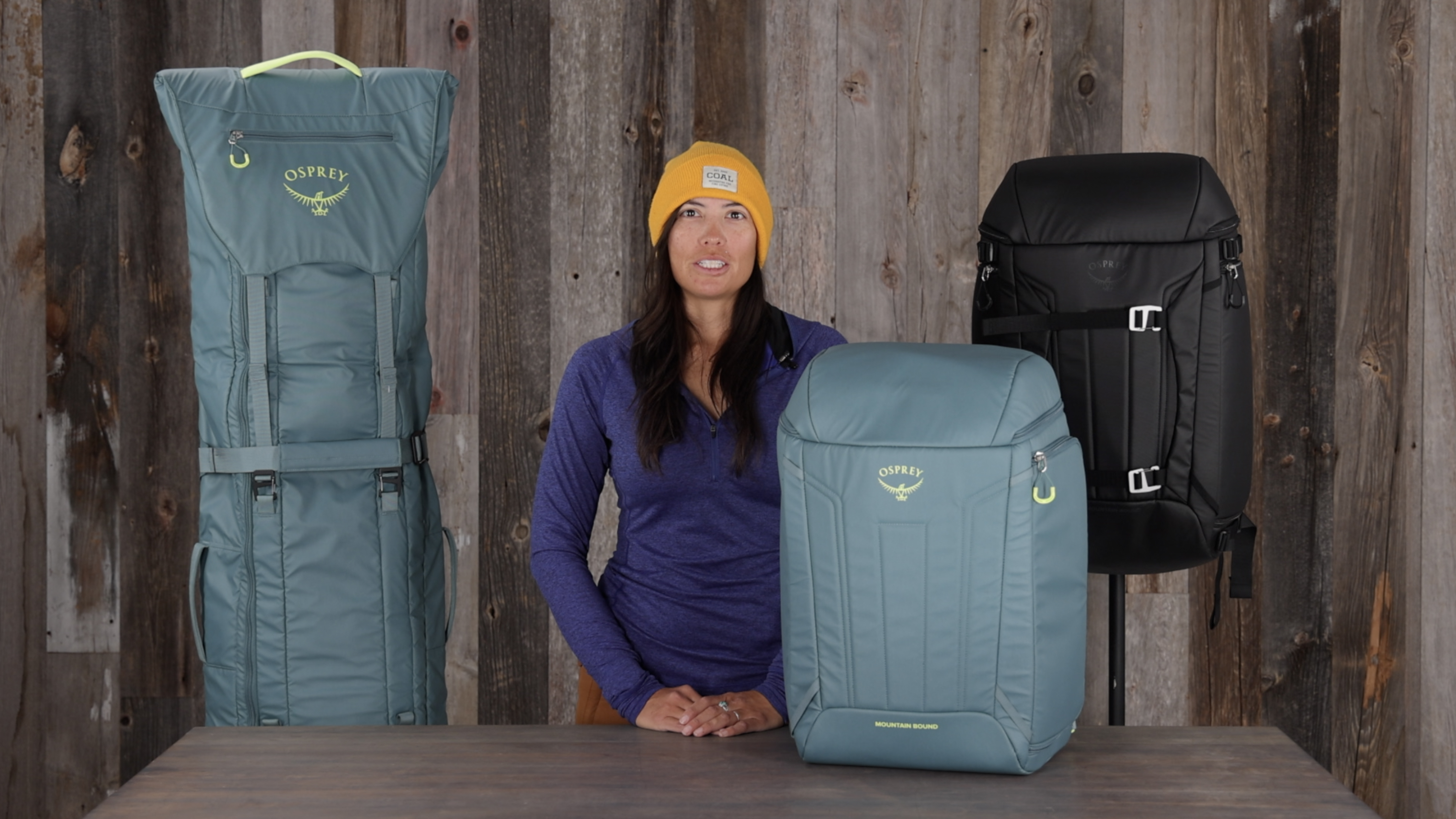 Osprey Mountain Bound Roller - Ski and Snowboard Winter Travel Bag with Oversized Wheels