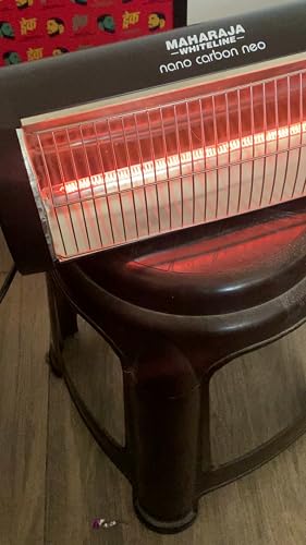 Maharaja Whiteline Nano Carbon Neo, 500 Watts Room Heater (Black, White),  Standard (5200100986) : Amazon.in: Home u0026 Kitchen