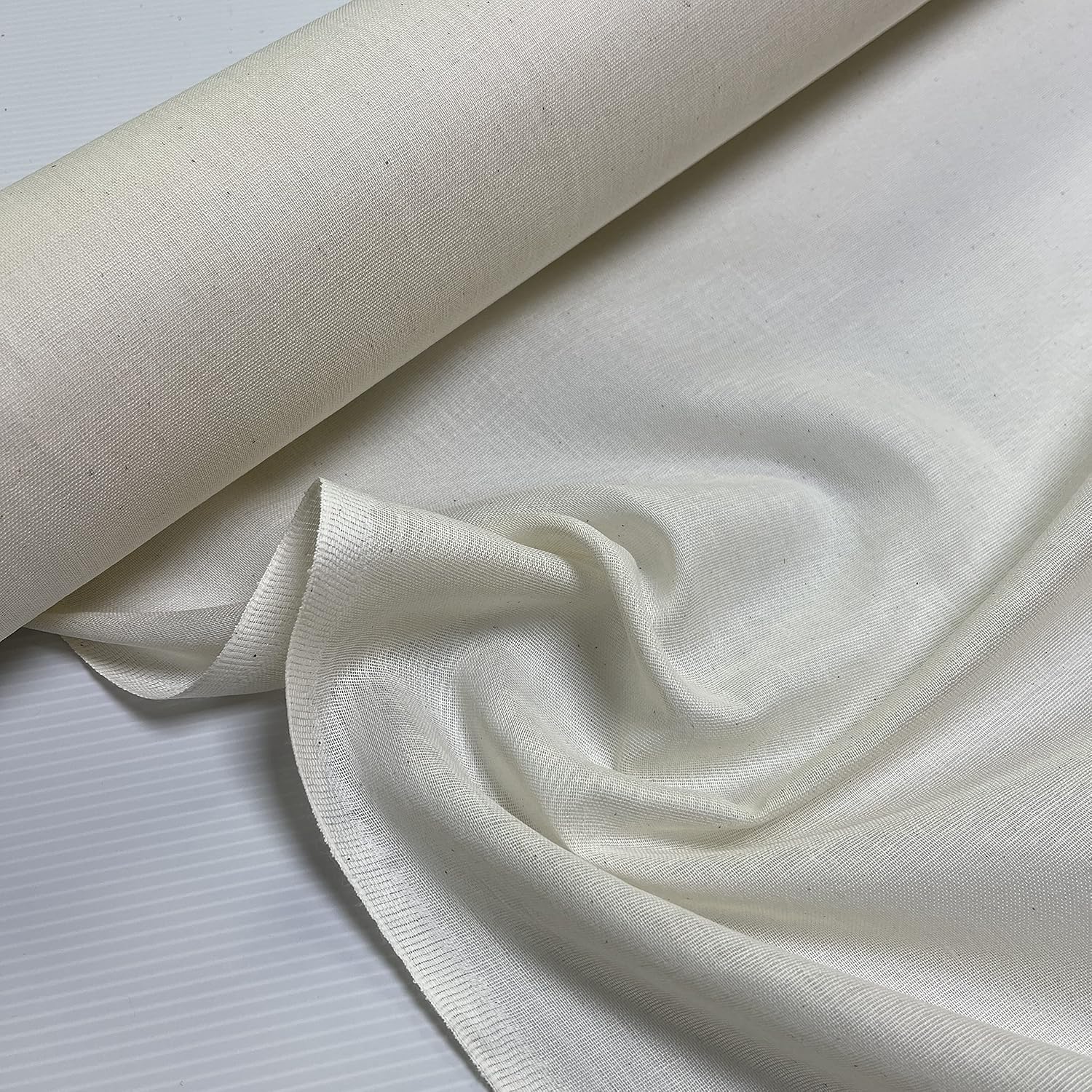 100% Cotton Unbleached Natural Muslin cheesecloths for Butter, Cooking, Strainer, Baking, Halloween Decorations. (1 Meter)