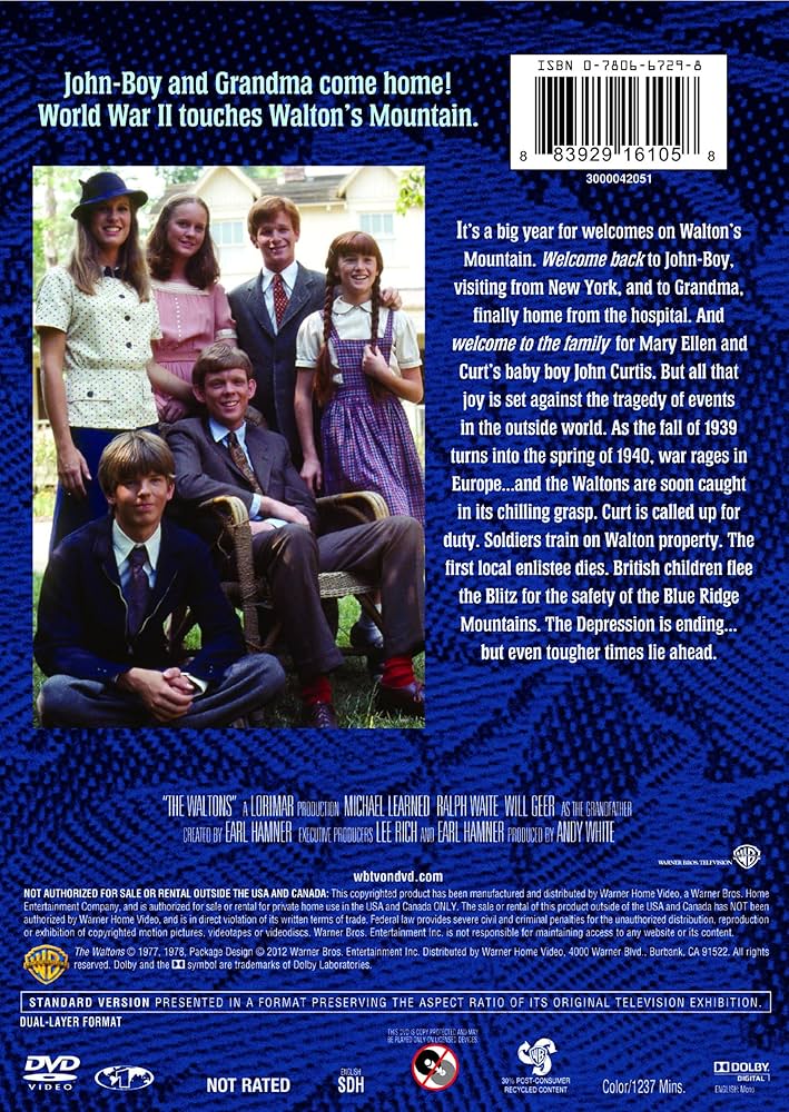 (未使用･未開封品)The Waltons [DVD] The Waltons: The Complete First Season: Amazon.ca: Richard