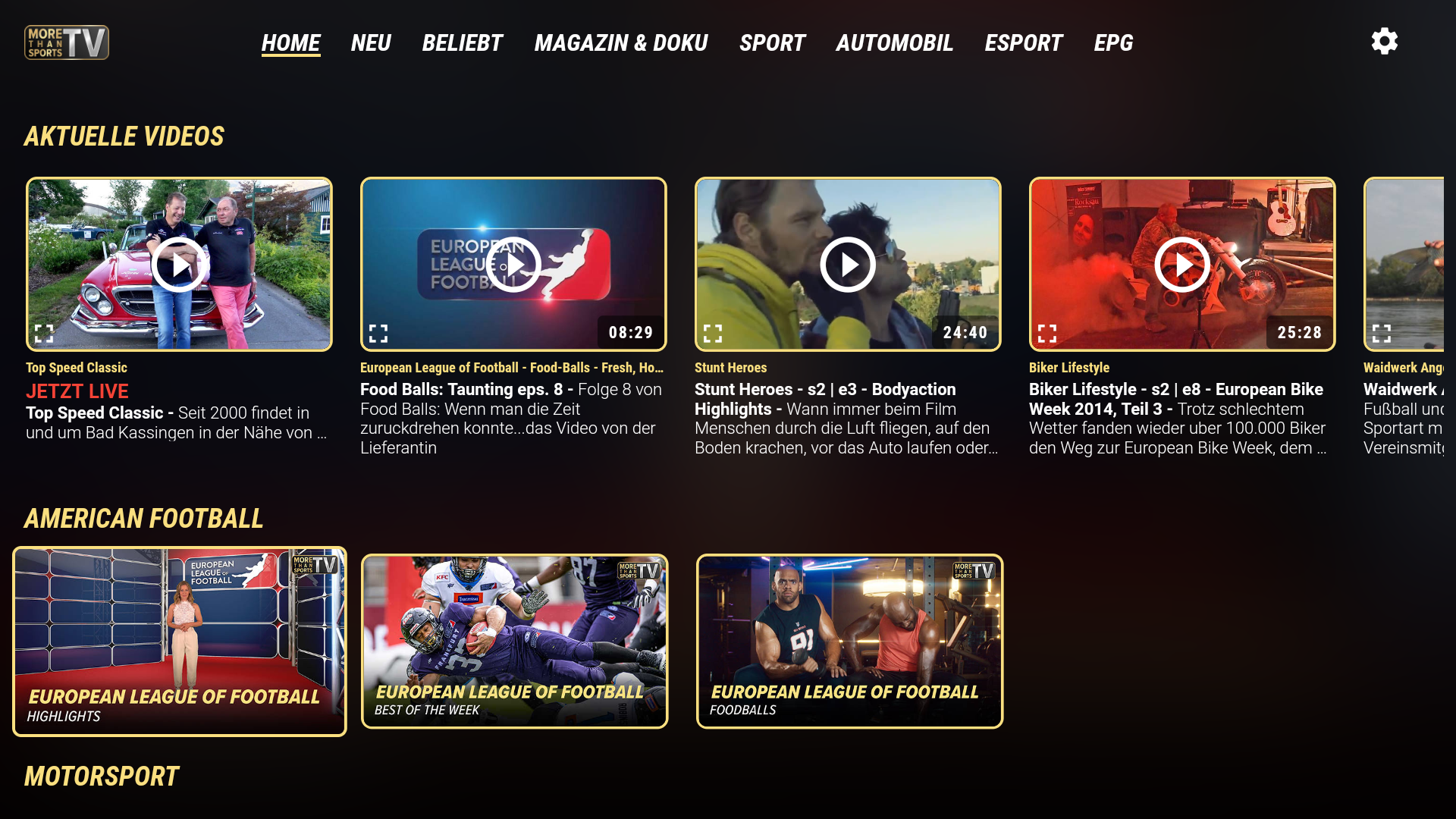 Best HD Pictures about  More Than Sports Tv Programm  with No AI Images