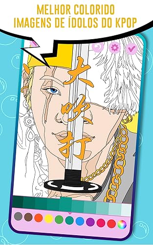 KPOP Idol - Boys Band Coloring Book