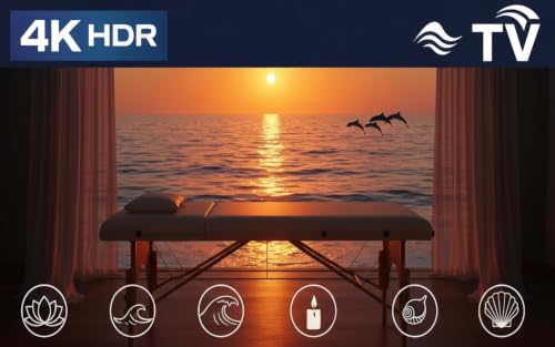 Massage Table Breathing Ocean – Deep Sleep | Ultra HD TV Background Video – vue 2