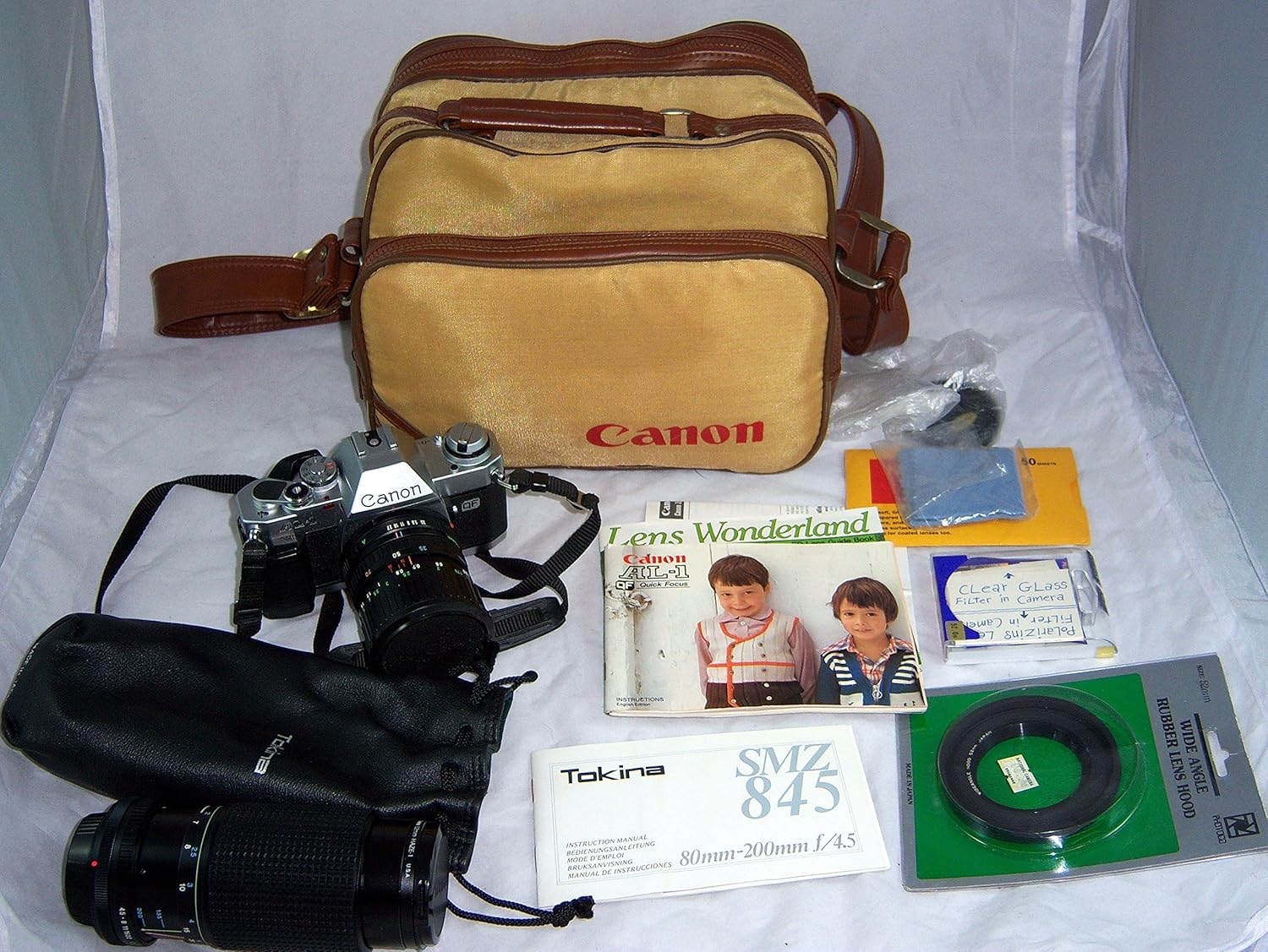 Amazon Com Canon Al 1 With 50mm F1 8 Lens Slr Digital Cameras Electronics