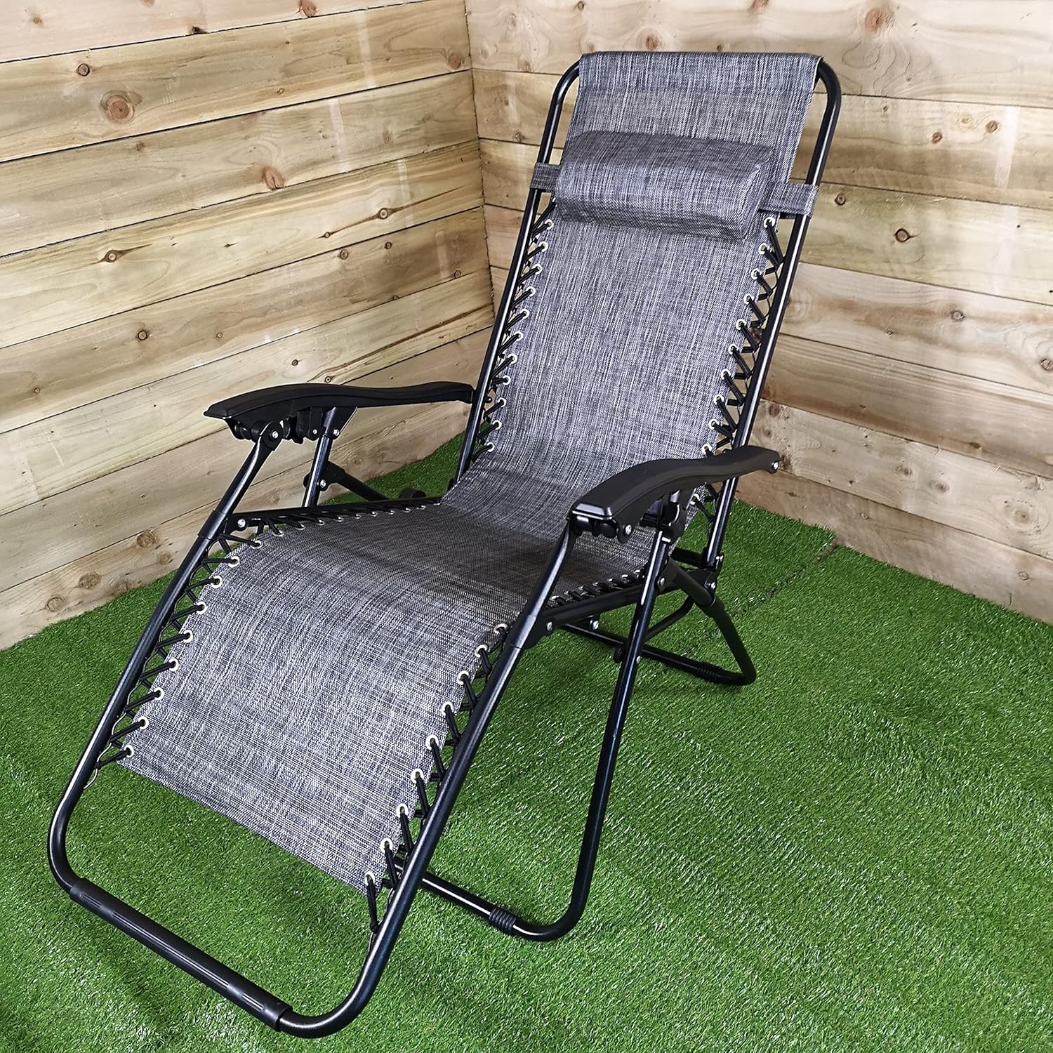 Samuel ALEXANDER Luxury Multi Position Textoline Garden Relaxer Garden