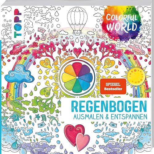 Colorful World - Regenbogen.: Ausmalen &amp; entspannen