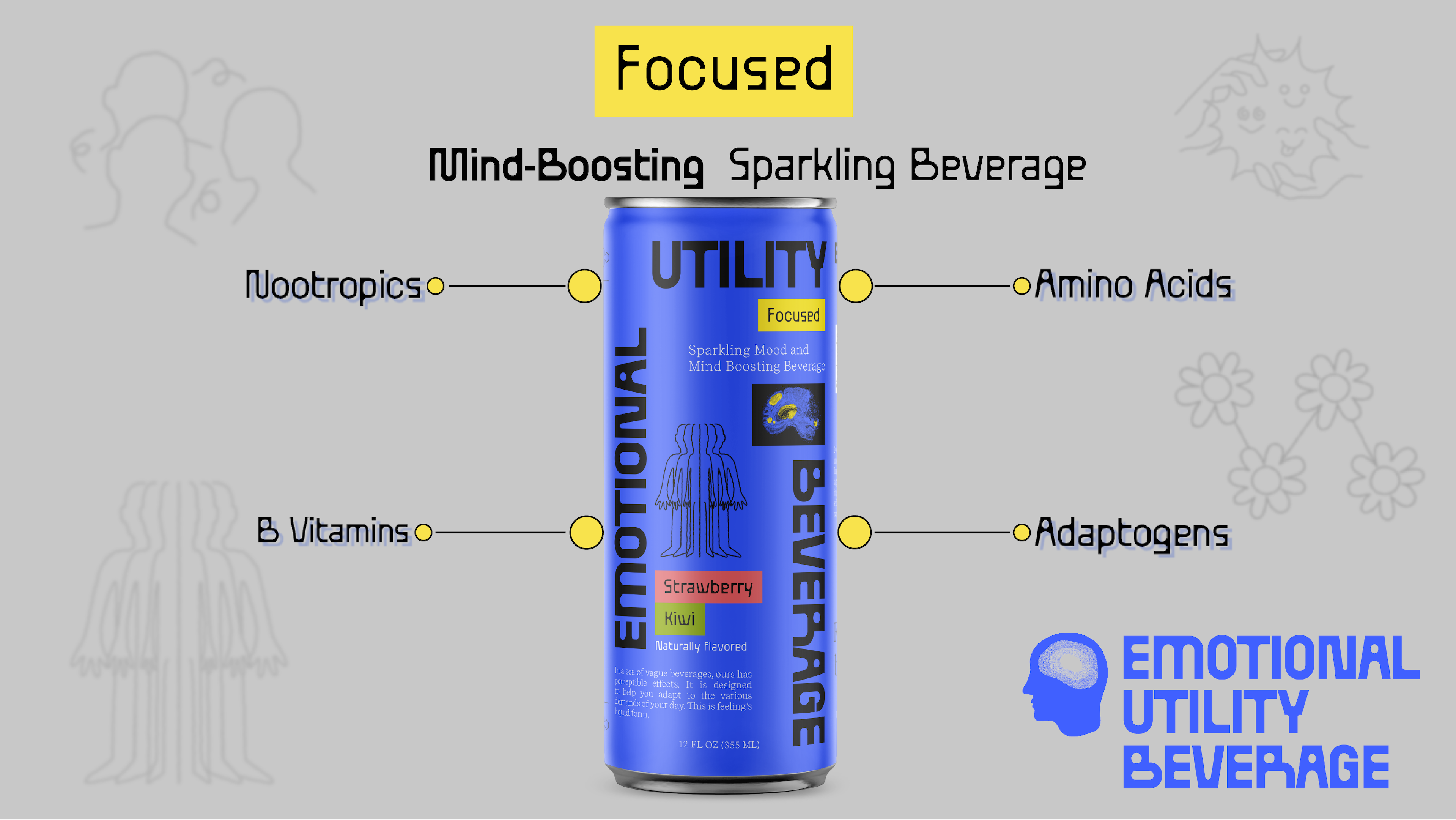 Amazon.com : E.U.B Strawberry Kiwi Sparkling Beverage with