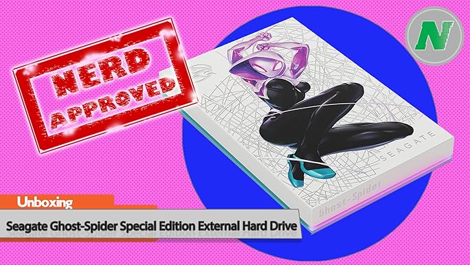 外付けハードディスク・ドライブ MARVEL GHOST-SPIDER DRIVE 2TB RGB Amazon.com: Seagate Ghost-Spider Special Edition FireCuda