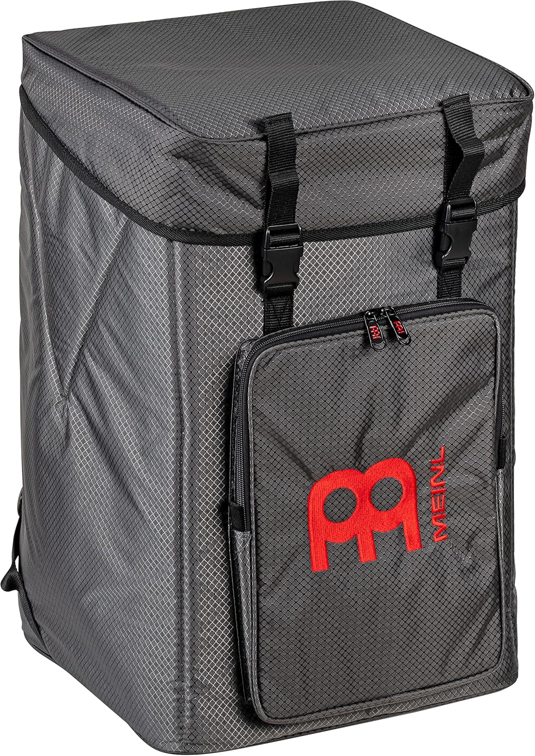 Meinl Percussion Professional Large Cajon Box Drum Bag — Heavy-Duty Fabric, Adjustable Shoulder Strap and Carrying Grip, 2-YEAR WARRANTY, Black, (MCJB-L)