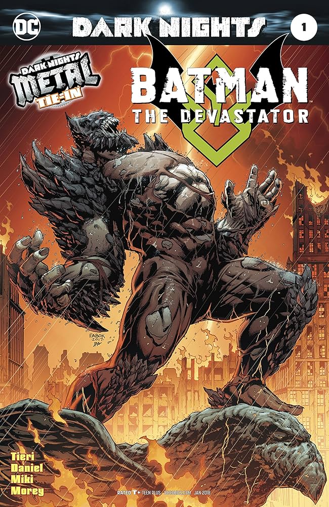 DARK NIGHTS L デバステーター バットマン DC Batman: The Devastator (2017) #1 (Dark Nights: Metal (2017