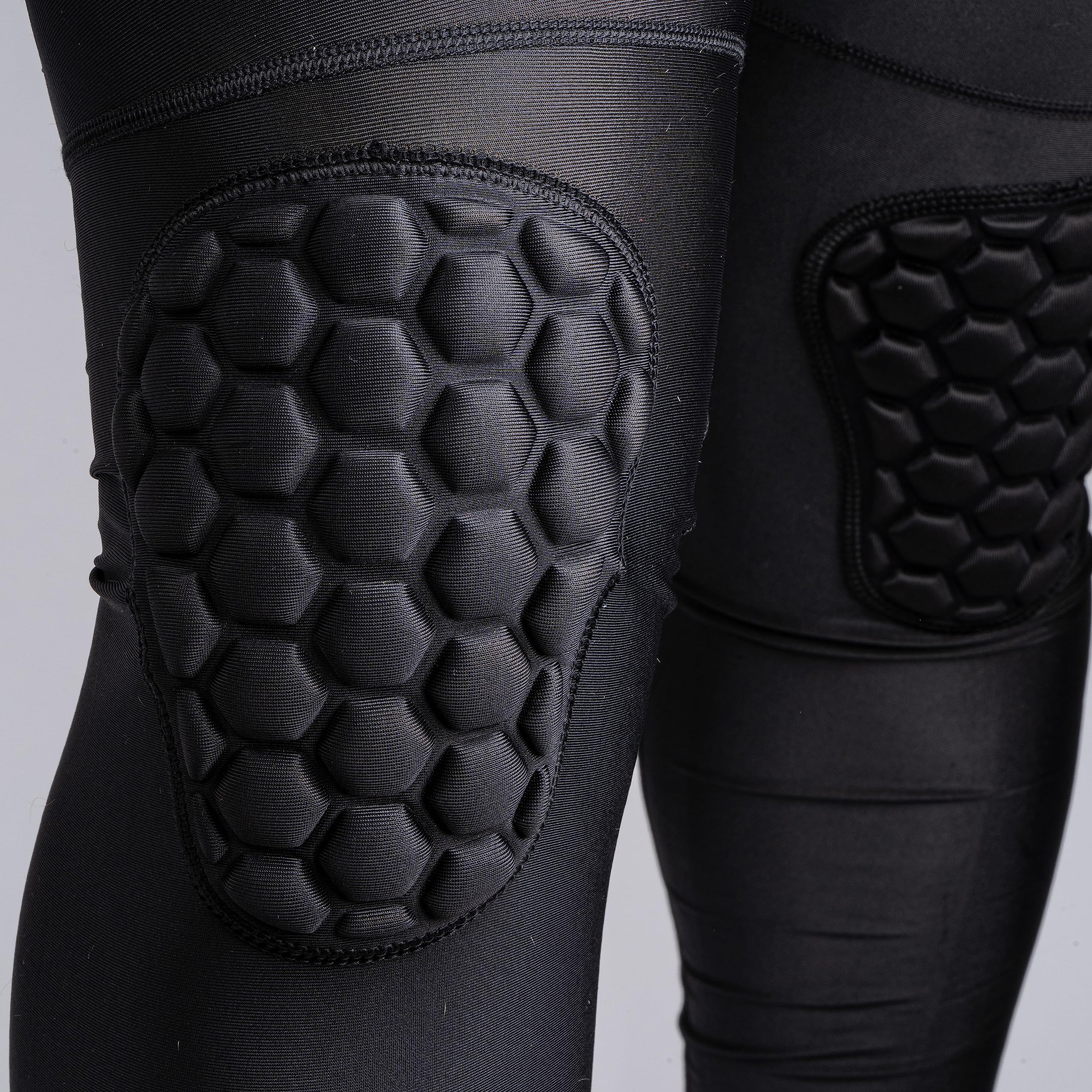 CATCH & KEEP Torwart Unterziehhose lang - Fußball Anti-Verbrennungs-Torwarthose - Sporthose mit Kompressionsfunktion und atmungsaktivem Material