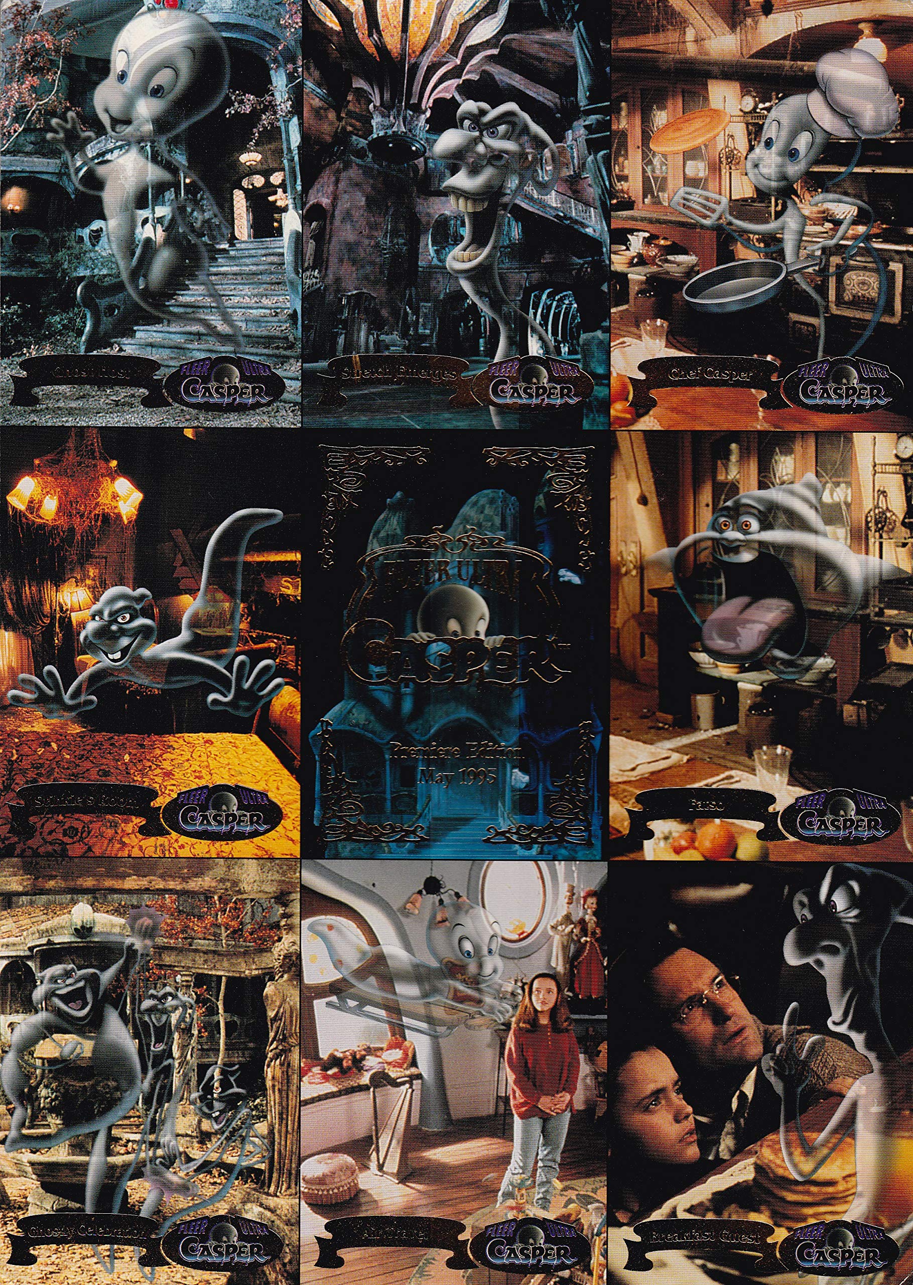 1995 Fleer Ultra CASPER THE Movie Premiere Edition Trading Cards 9