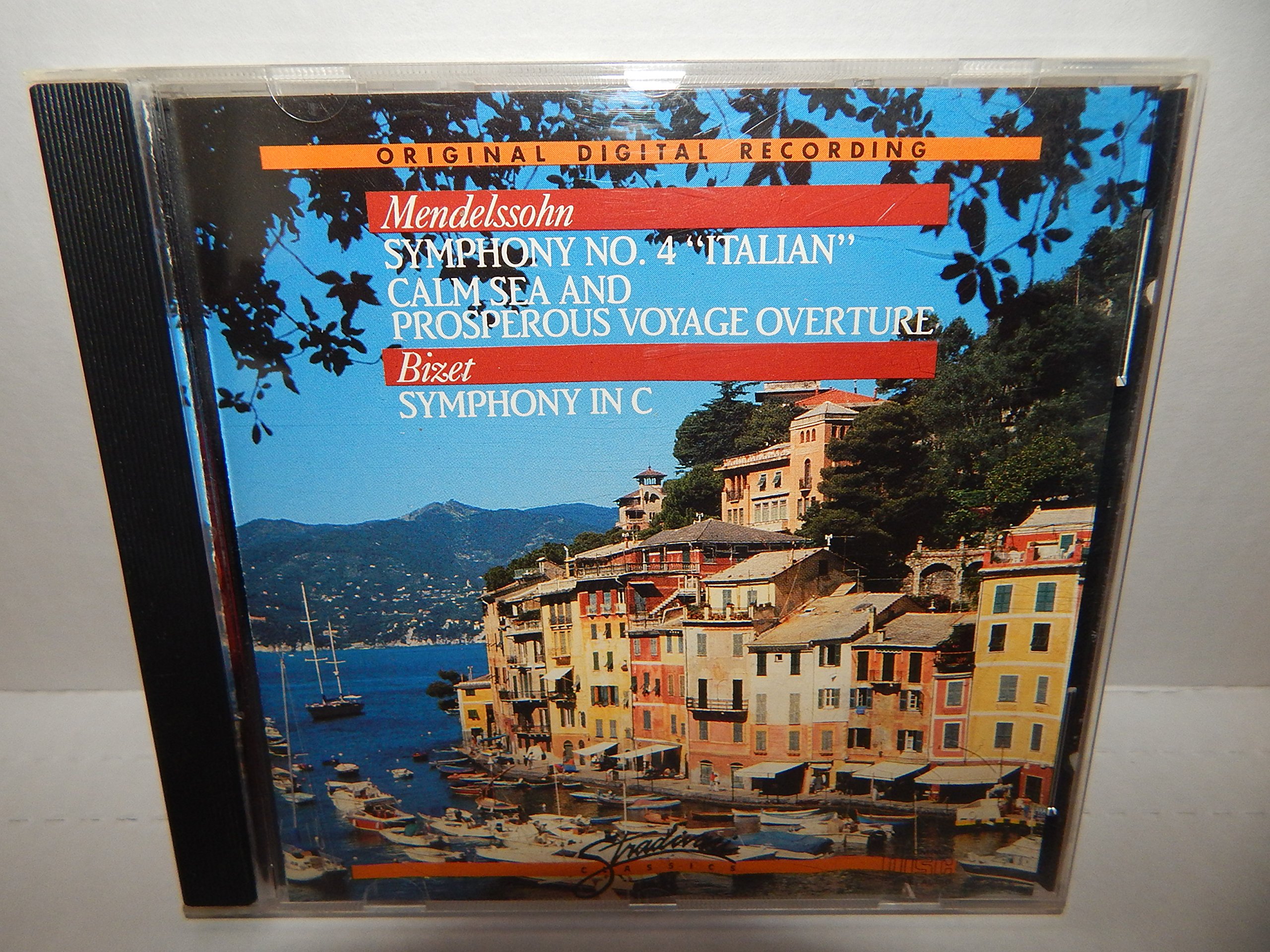Symphony 4 / Calm Sea [Audio CD] Mendelssohn; Nanut and Ljubljana Symphony Orch