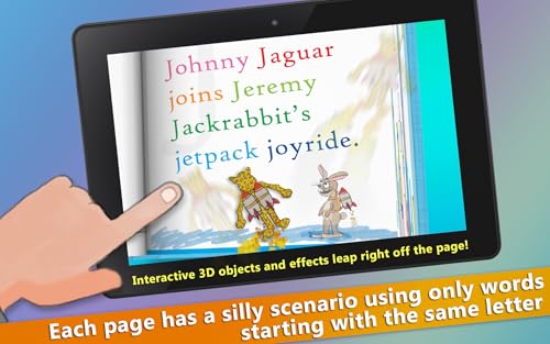 Alphabet Party: An Interactive Book for Kids