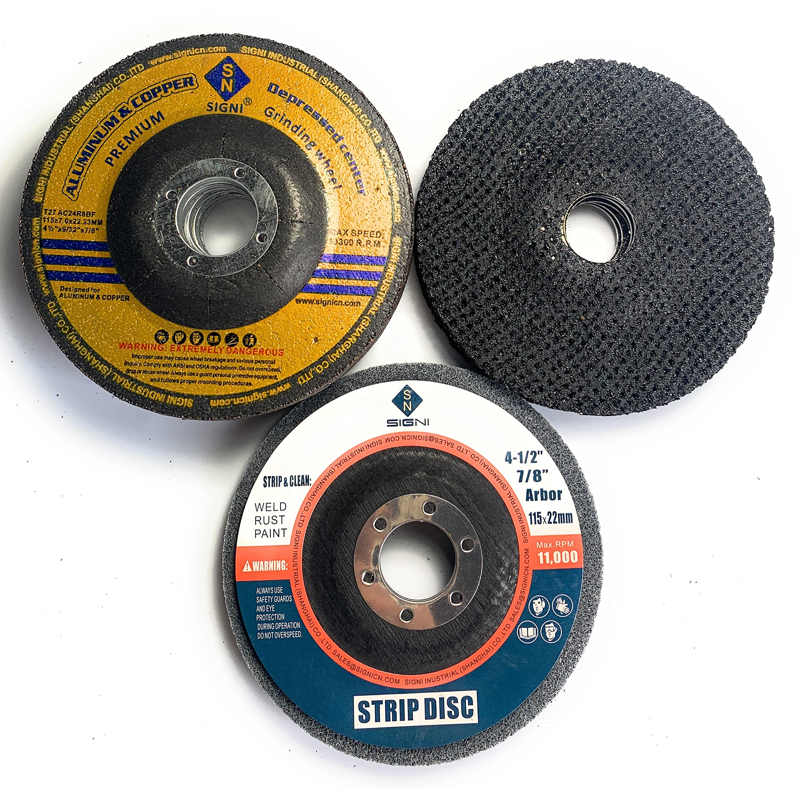 SIGNI Aluminum Grinding And Polishing Set Including 2pcs Aluminum