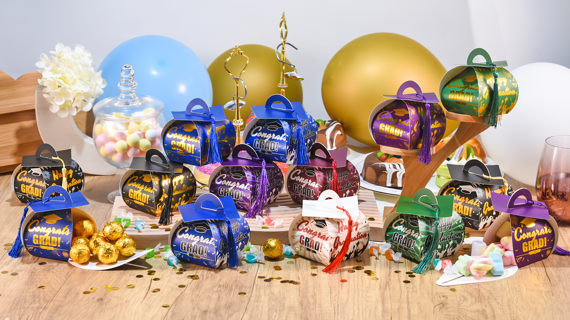Amazon.com: KPOSIYA Graduation Party Favors Boxes，32 pcs Class of
