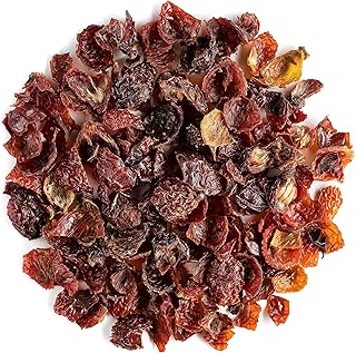 Rose Hip Organic Herbal Tea - Soothingly Sweet - Dried Rosehip Herbal Tea - Rosehips Cynorhodon - Rosa Canina Cynorrhodon - Rose Hips Dried Organic Rosehips Dried