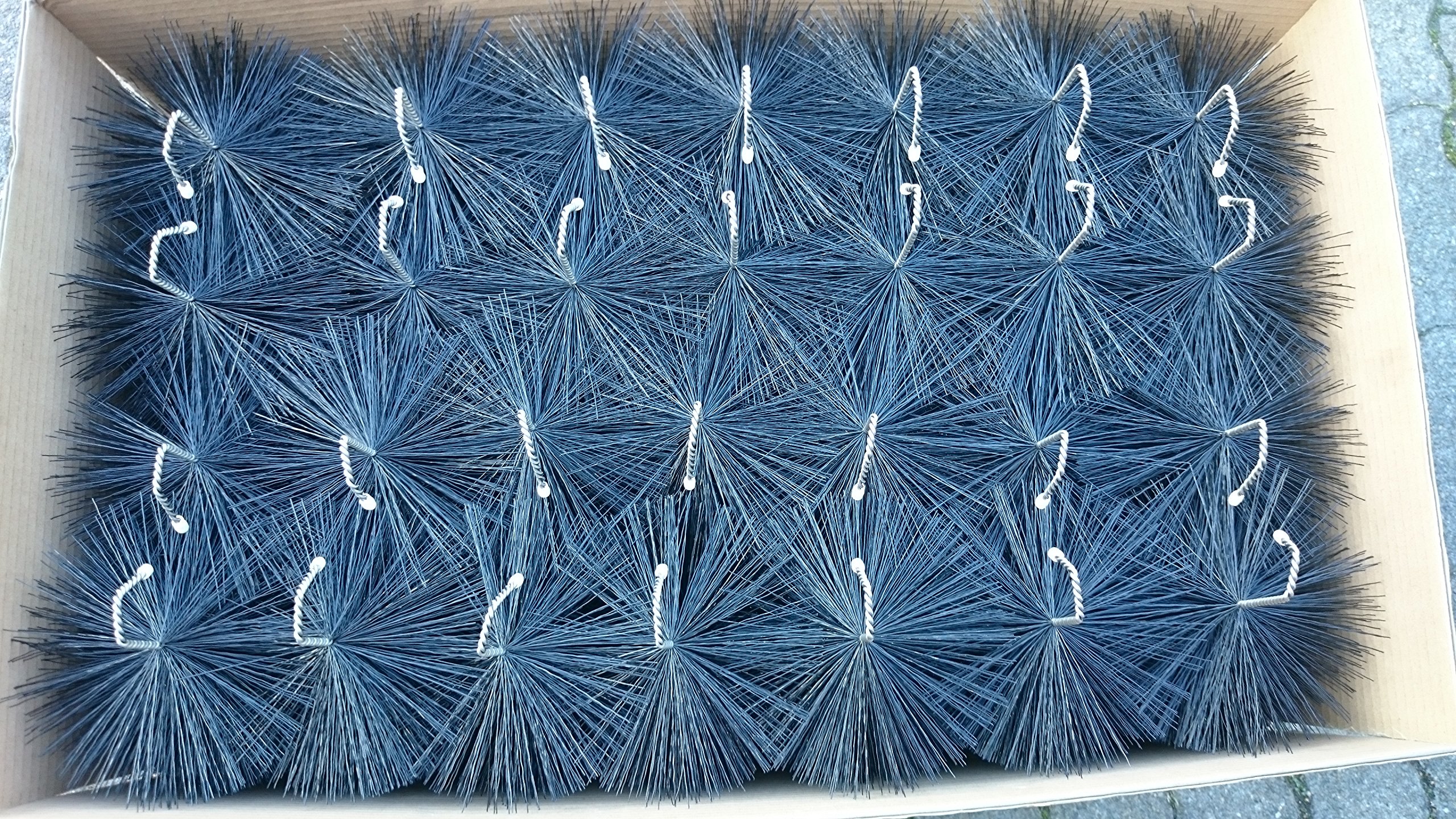Filterbürste SCHWARZ 60 cm Ø 150mm x 15Stk. (73,01 € inkl. Lieferung) Gartenteich, Filter, Filterbürste Teichfilter