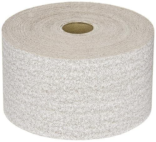 Norton A275OP - Rollo de papel de lija adhesivo PSA, papel de lija de grano 100, papel de arena para carpintería y automotriz, 2-34 pulgadas de