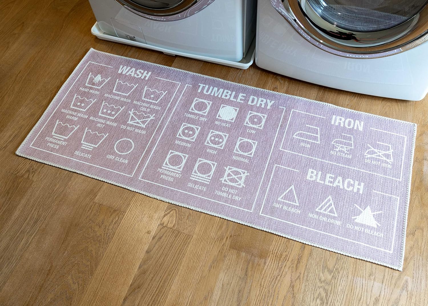 Soft Woven Rugs, 24x56 Laundry Room Rug, 85 Cotton, Funny