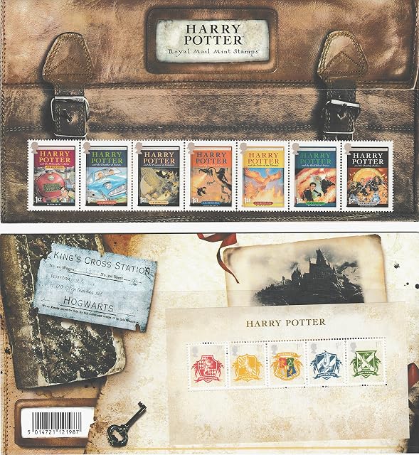 Harry Potter Stamps, Presentation Packs, Mini Sheet, PHQ/Postcards 2007 (Presentation Pack)