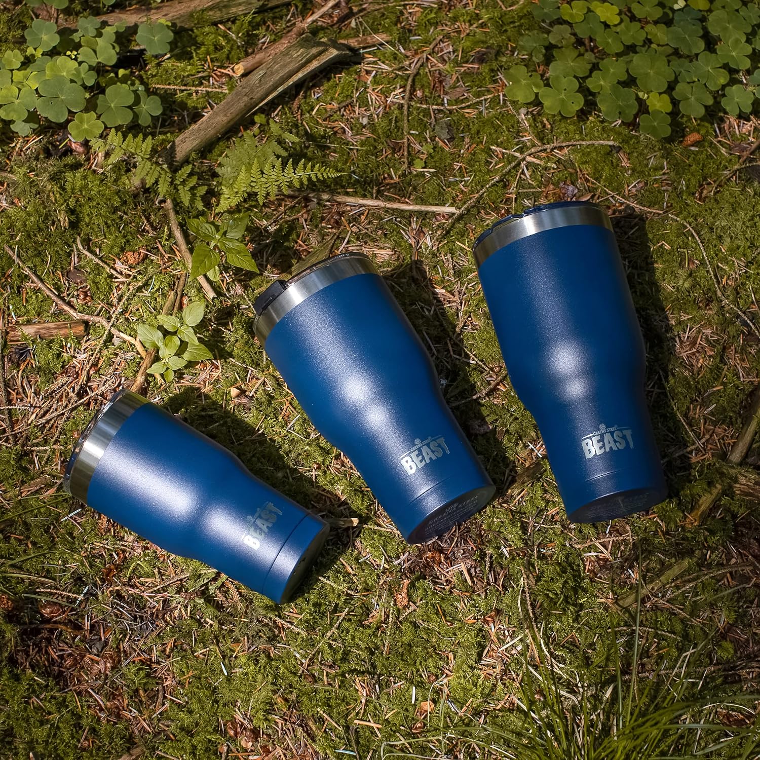 Beast 20 oz Tumbler Stainless Steel Vacuum Insulated Coffee Ice Cup Double Wall Travel Flask (Royal Blue) - Image 8