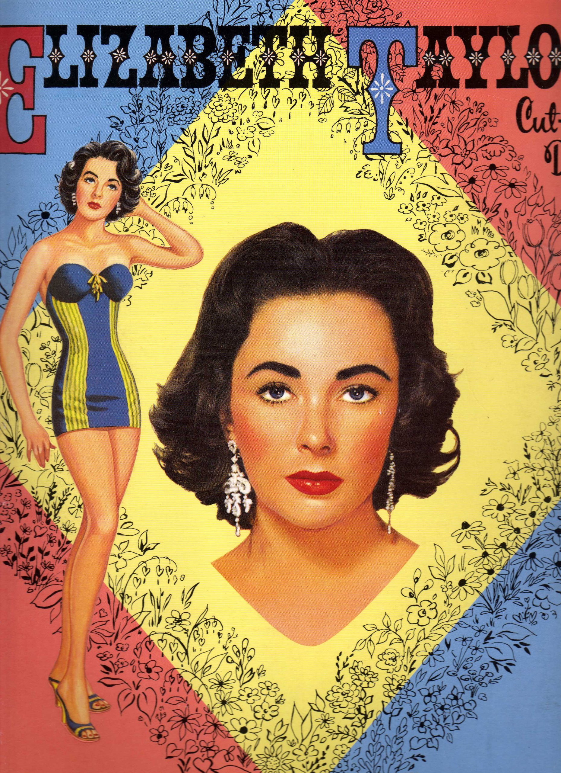 Elizabeth Taylor Cut-out Dolls
