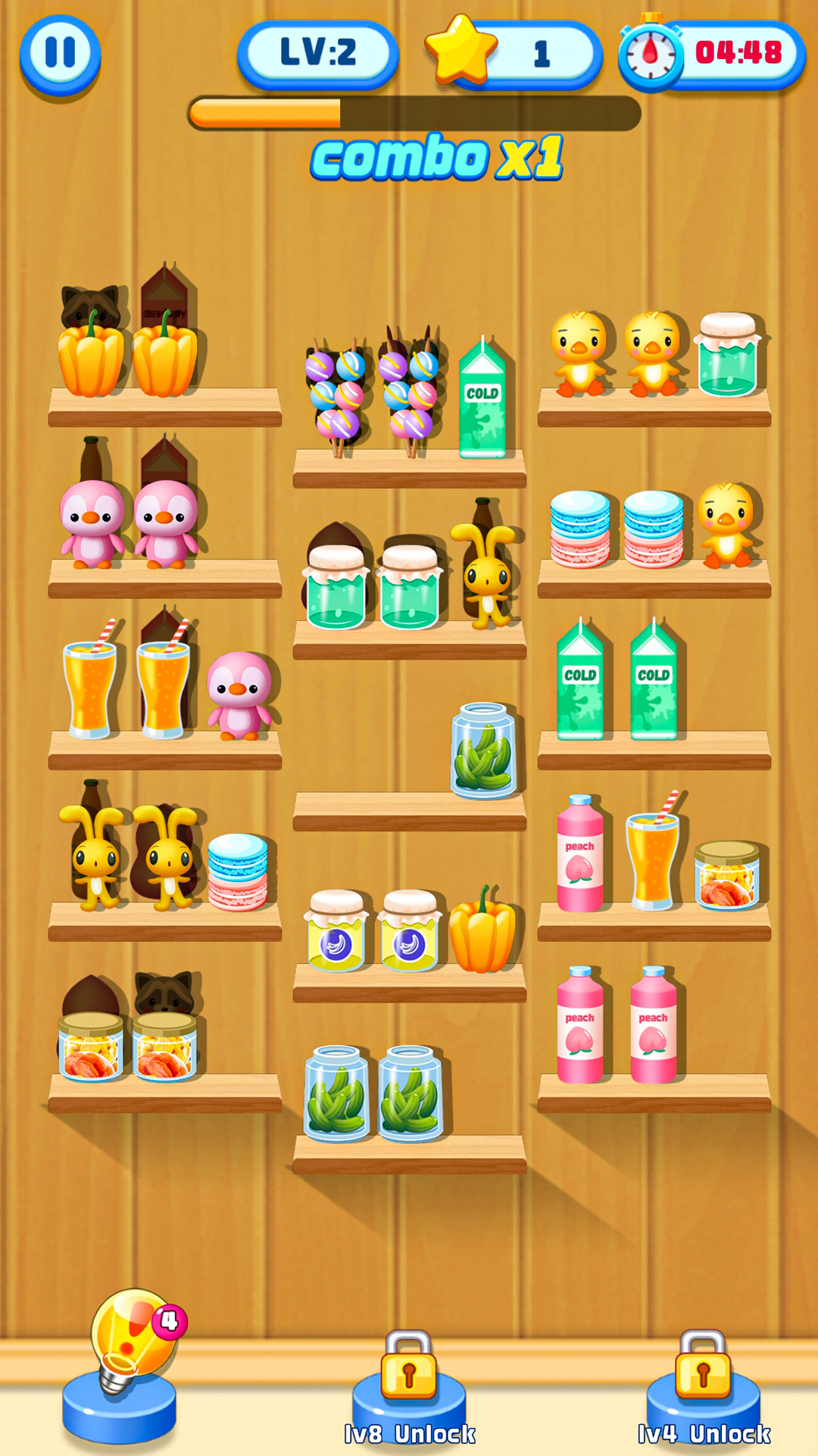 商品仕分けパズルゲーム： 商品マッチングトリプルソートマスター3D