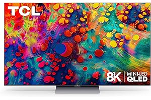 75” TCL 6 Series 8K QLED Smart TV - Incredible clarity and...