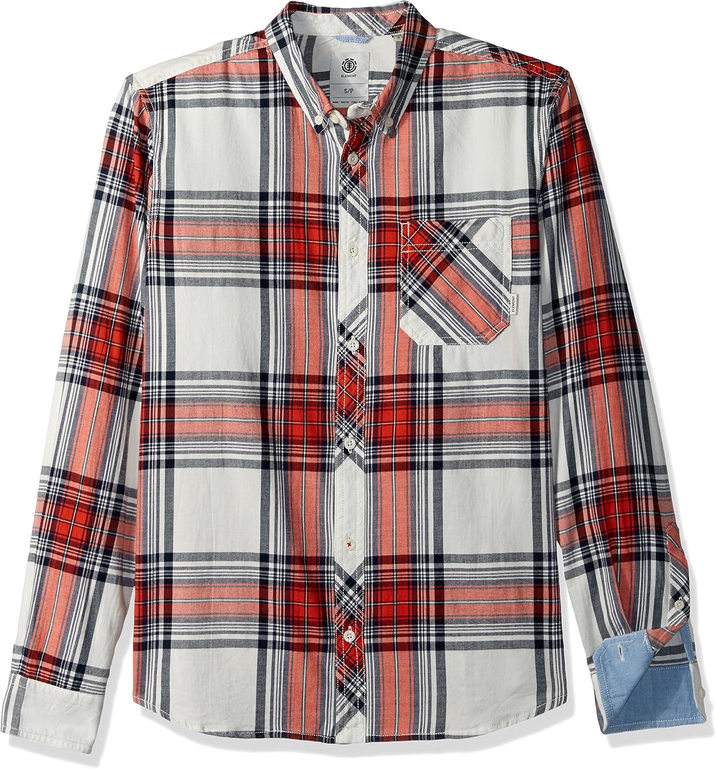 Element Men's Buffalo Long Sleeve Woven Shirt