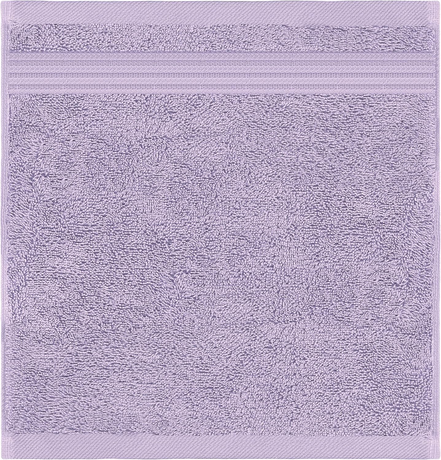 American Veteran Towel, 100% Cotton Turkish Washcloths for Bathroom Essentials 4 Pack, Soft Absorbent Wash Cloths Quick Drying Small Towels Washrags, Lilac - Image 2