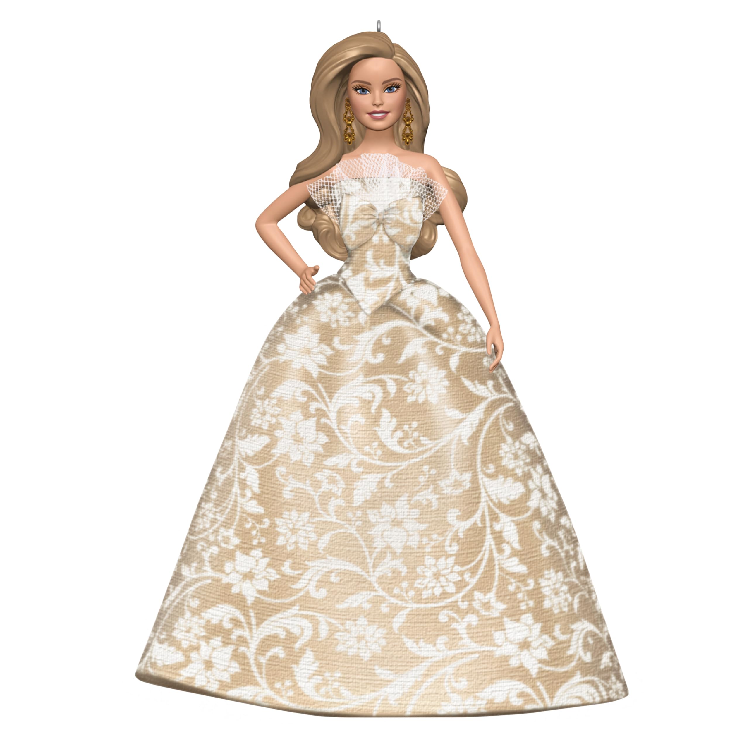 Hallmark Keepsake 2025 Holiday Barbie Christmas Ornament 2025, Gifts For Barbie Fans