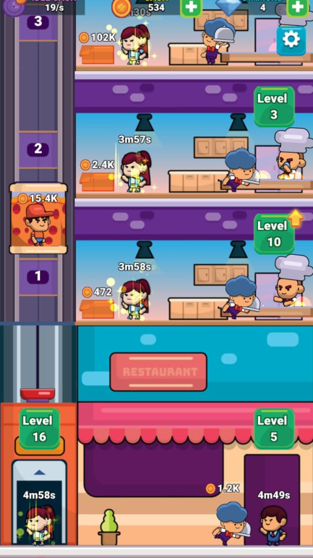 Aplicación Idle Restaurant Tycoon- Food Business Empire en Amazon Appstore