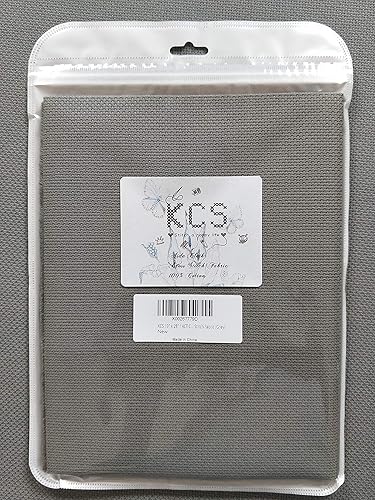 Miniatura 21 de 19" x 28" 14CT Tela de punto de cruz de algodón Aida (lino)