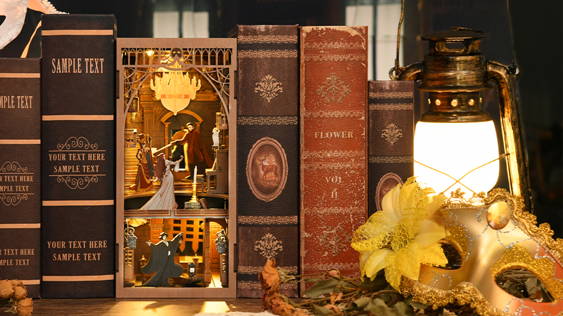 Amazon.com: CCCDF Book Nook Kit, DIY Miniature Dollhouse Booknook