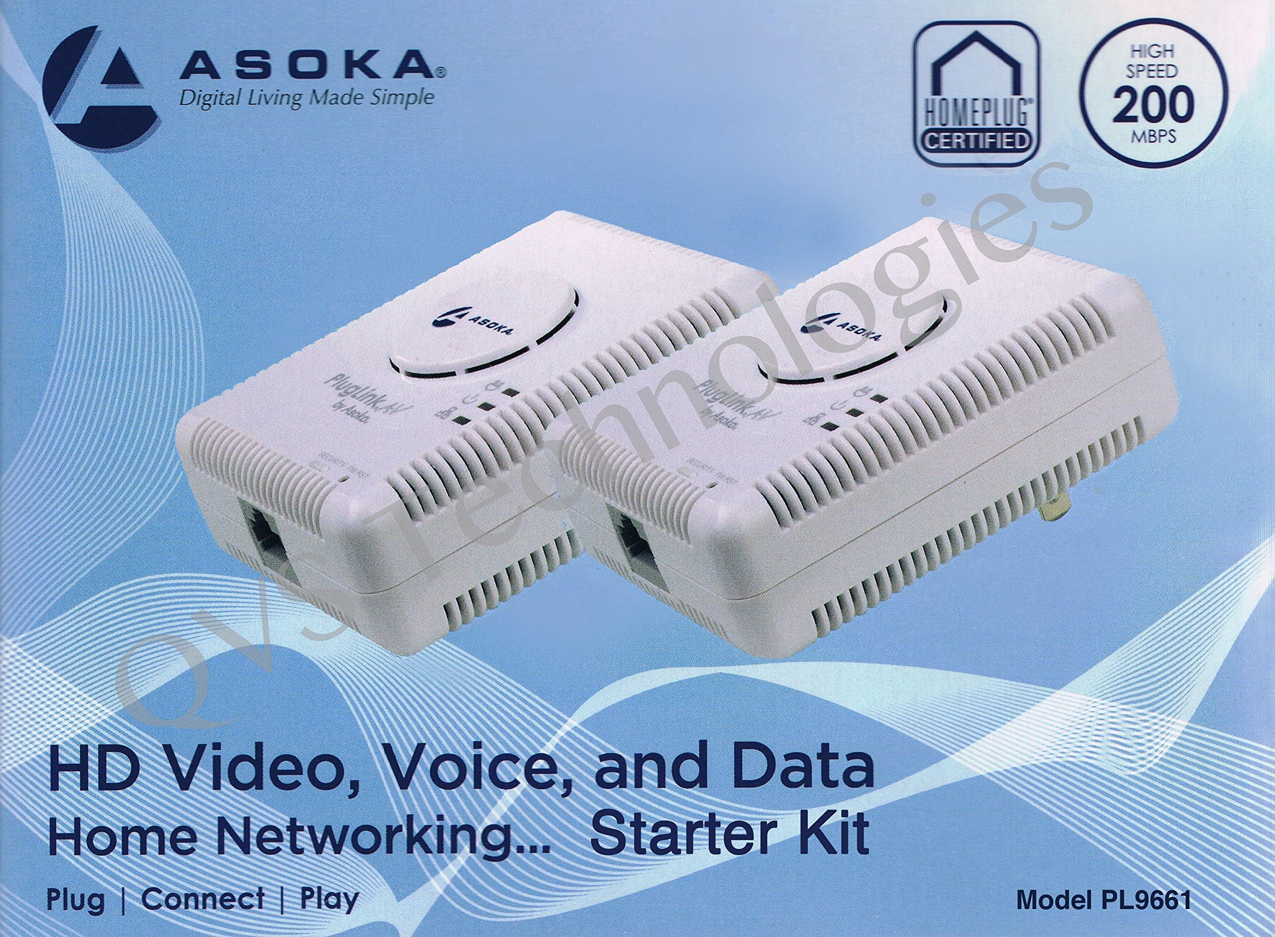 2 Asoka Pluglink Av 9661's (Starter Kit)
