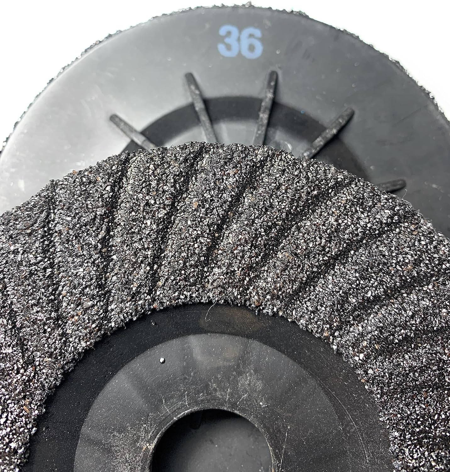 SIGNI S/C Plastic Back Grinding Disc for Granite/Marble/Concrete and Glasses (36 Grit, 4.5 inch)
