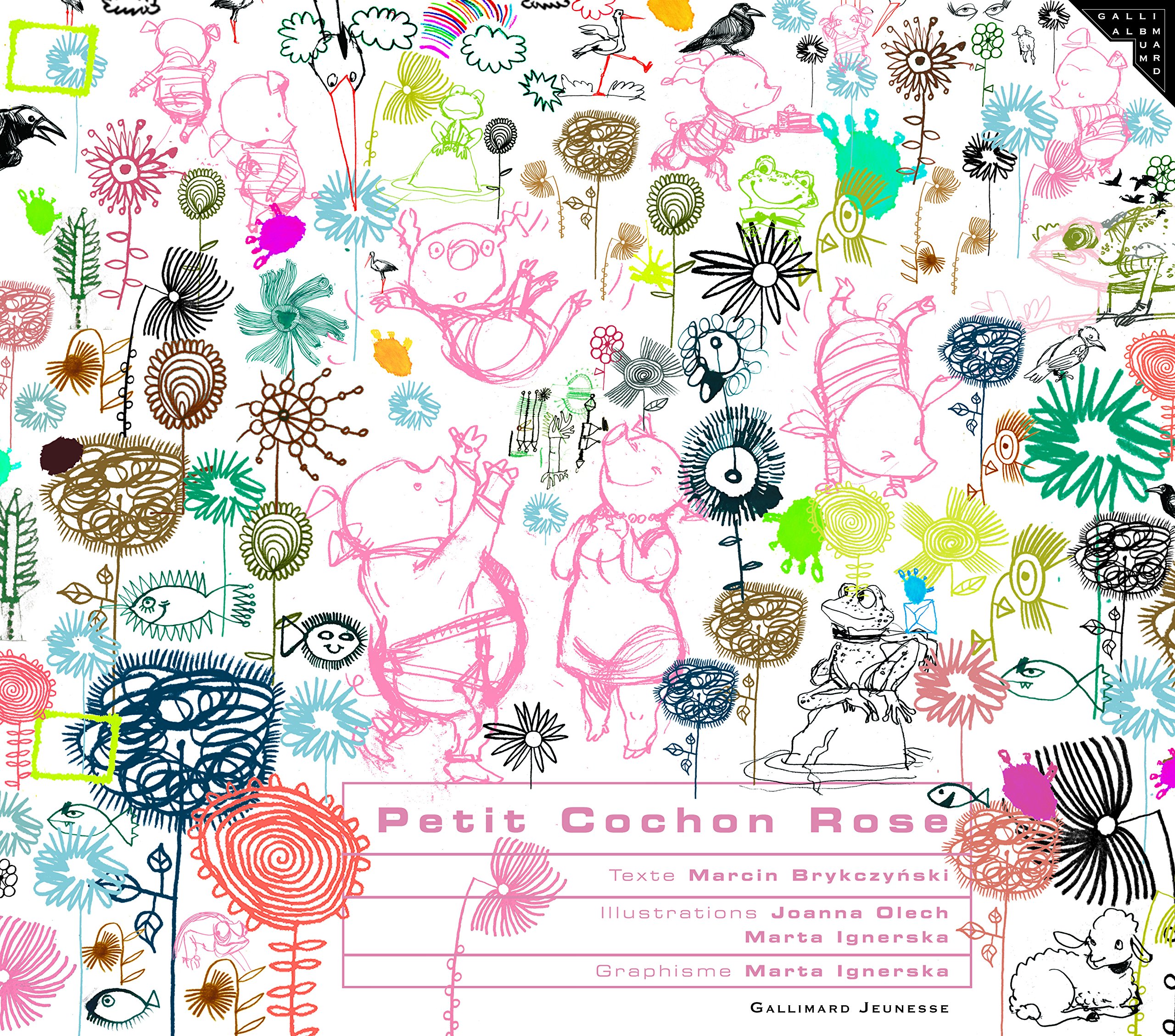 Petit Cochon Rose Brykczynski Marcin Olech Joanna Ignerska Marta Patte Veronique Amazon De Books