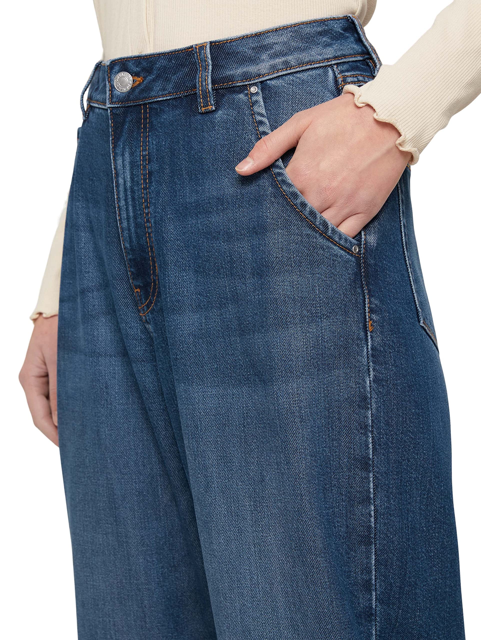 TOM TAILOR Denim Barrel Mom Fit-Jeans Vintage Donna