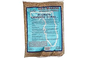 CaribSea Crushed Coral Aquarium Substrate for Freshwater PH