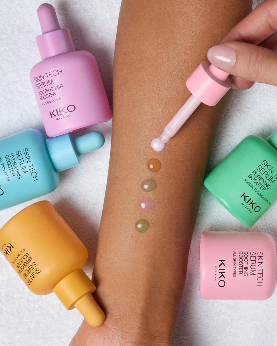 KIKO Milano Skin Tech Serum Hydrating Booster, Hydrating And