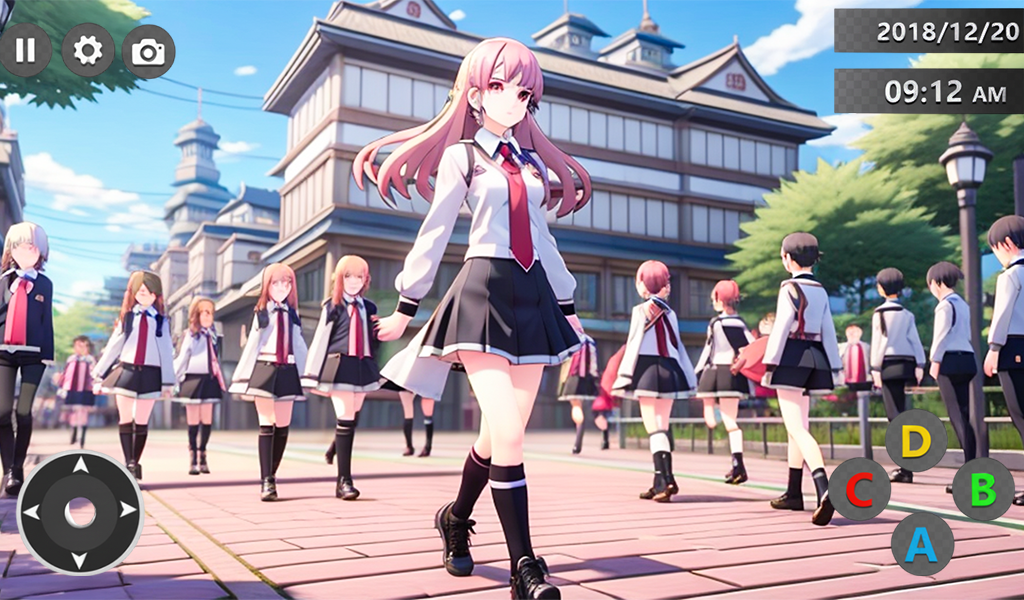 Sakura Rp App Sakura Anime High School Girl Life Simulator 3D: Love Story Roleplay ...