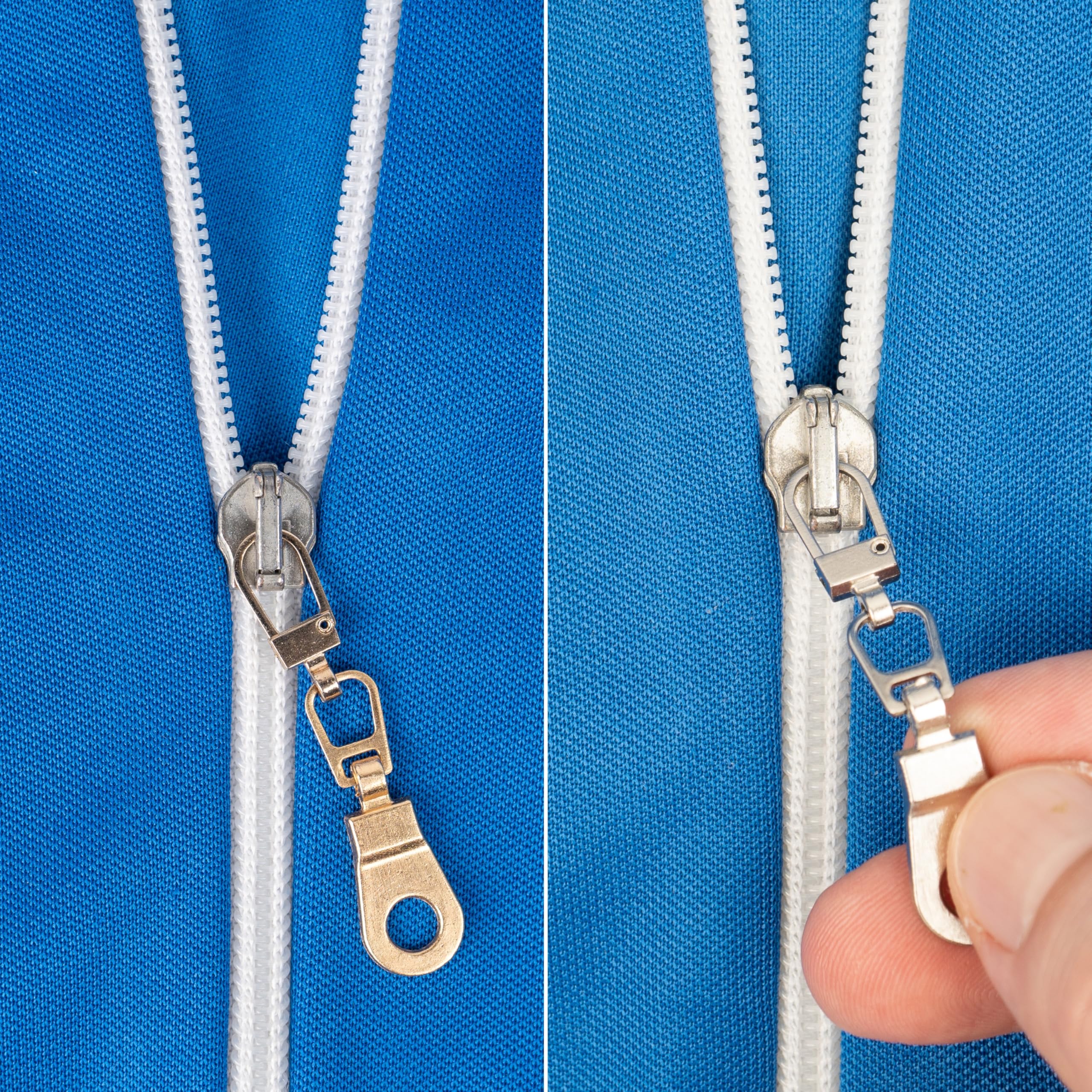 Tirettes De Réparation Fermeture Eclair, Lot De 2 Onglets Zip