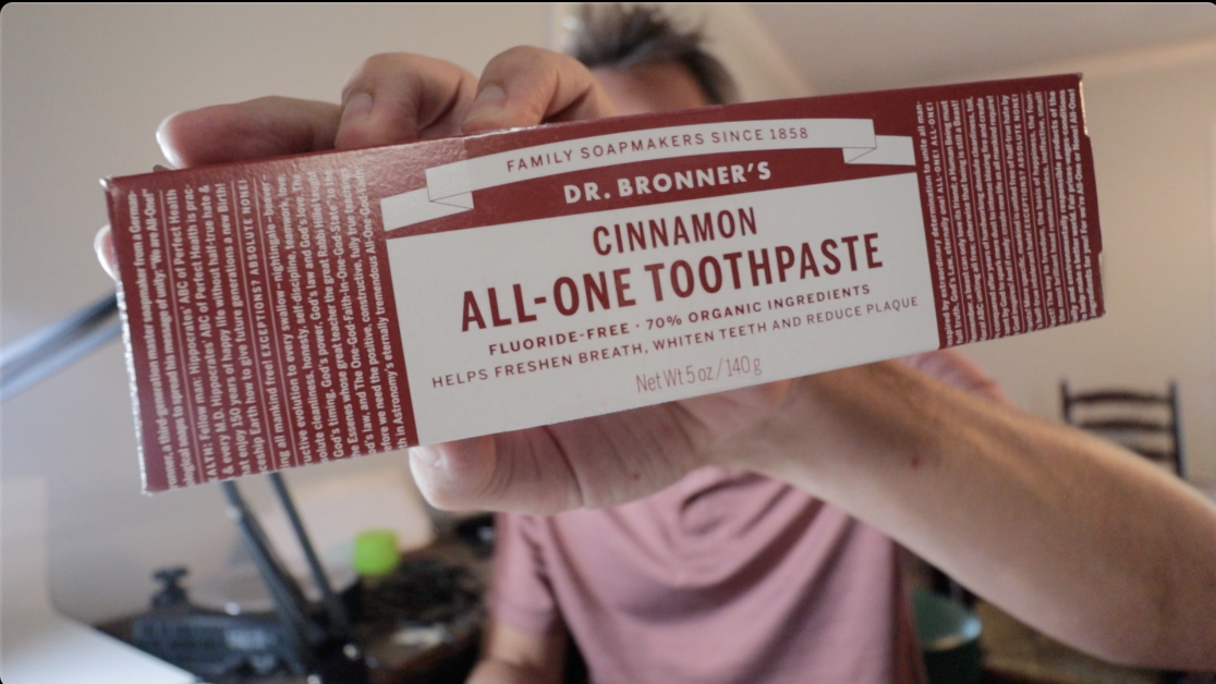 Watch Taste Test& Dr. Bronner's Organic Cinnamon Toothpaste on Amazon Live