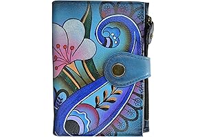 Women's Exquisitely Hand-Painted Genuine Leather Wallet