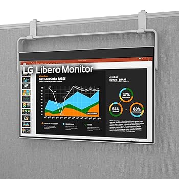 LG Libero Monitor 27BQ70QC-S PCモニター 作業の効率性を追求したPCモニターの新たな提案～ 吊り下げ