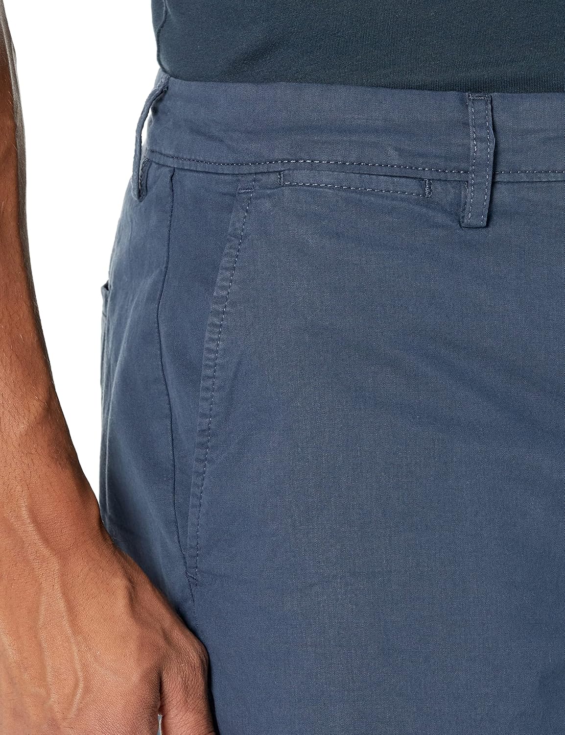Amazon Essentials Men's Slim-Fit 5" Flat-Front Comfort Stretch Chino Shorts - Image 5