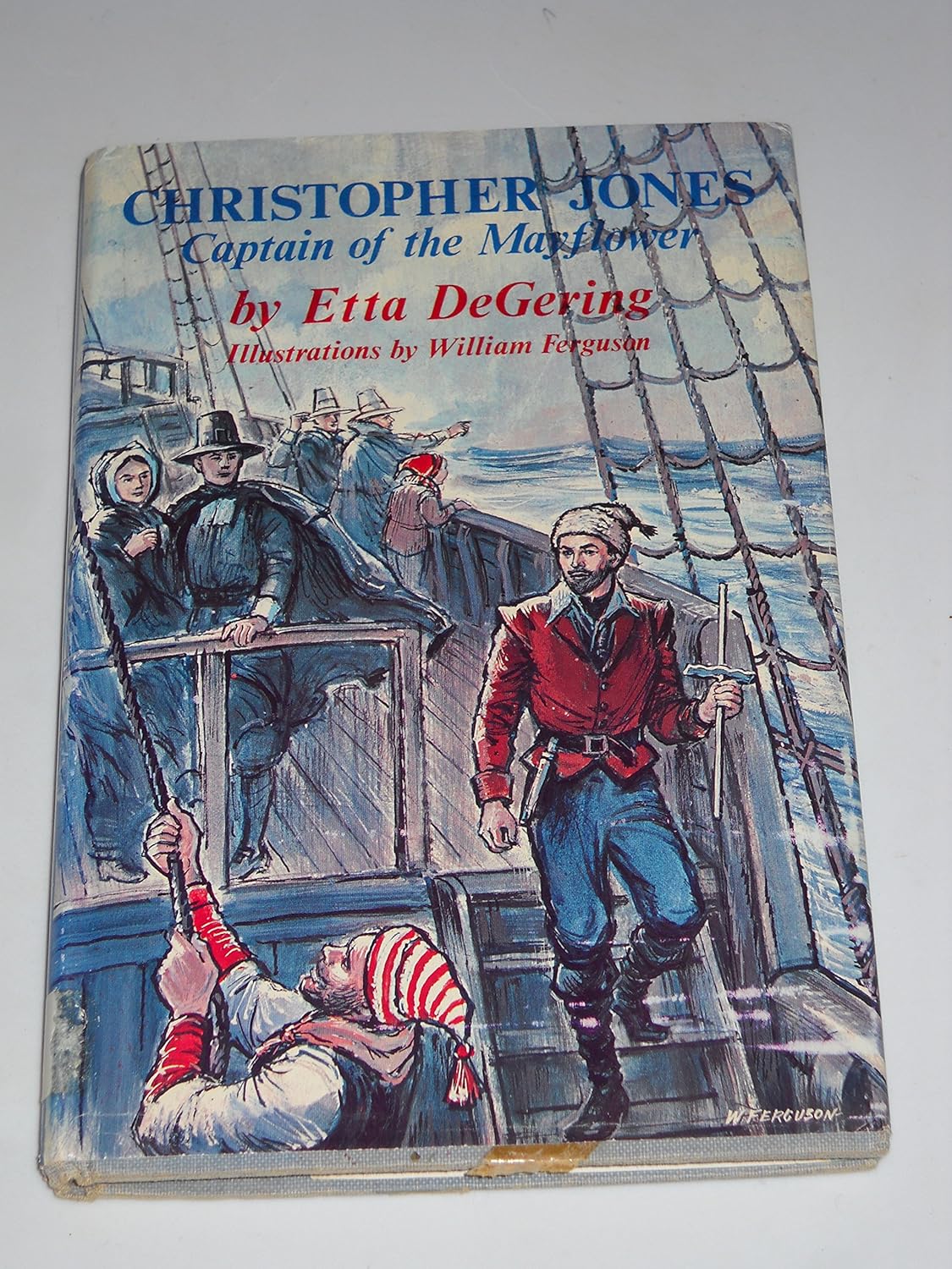 Christopher Jones, captain of the Mayflower DeGering, Etta